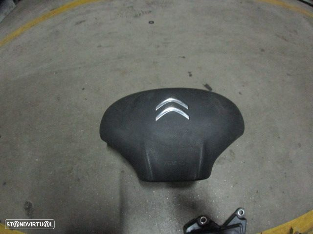 Kit Airbags 9801618280 9803832380 9666370880 CITROEN C3  A51 FASE 2 2016 1.6HDI 75CV 5P BRANCO PRETO - 6