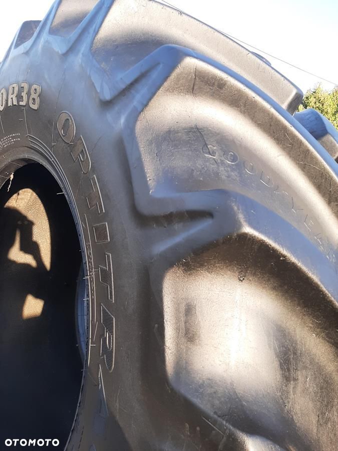 Opona używana rolnicza 710/70R38 GOODYEAR OPTITRAC DT824; 3000zł W4103 - 5