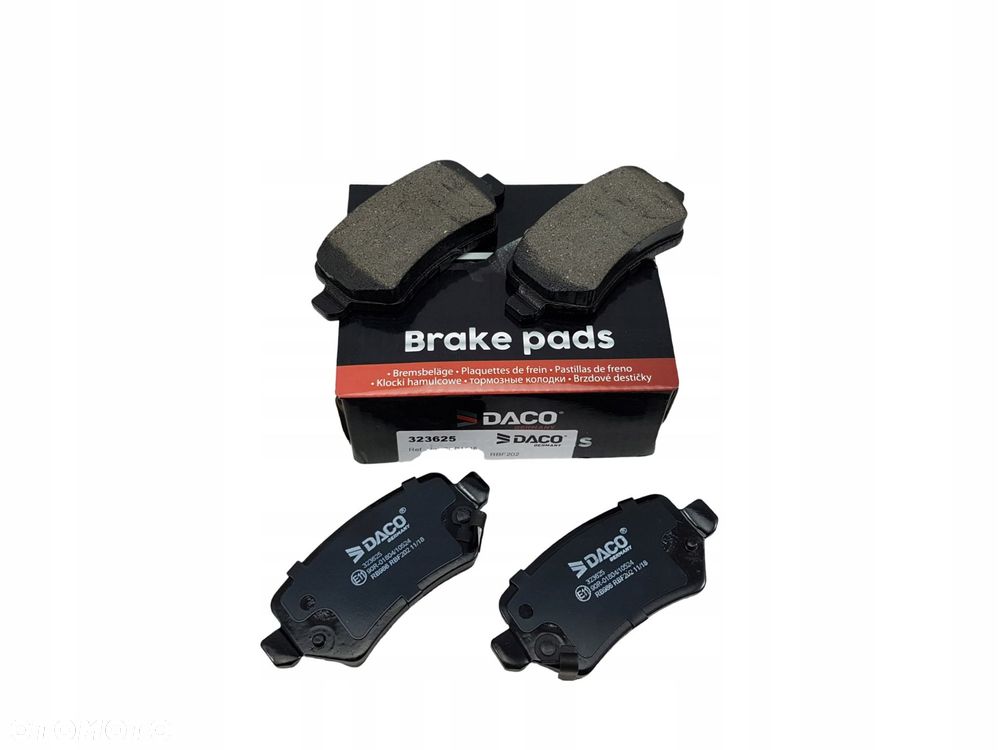 TARCZE KLOCKI TYŁ OPEL ASTRA G H ZAFIRA A B 5 ŚRUB - 3