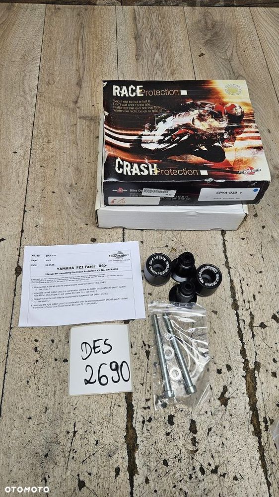 Crash Pady Bike Design CPYA-020 Yamaha FZ1 Fazer (06-15) - 1