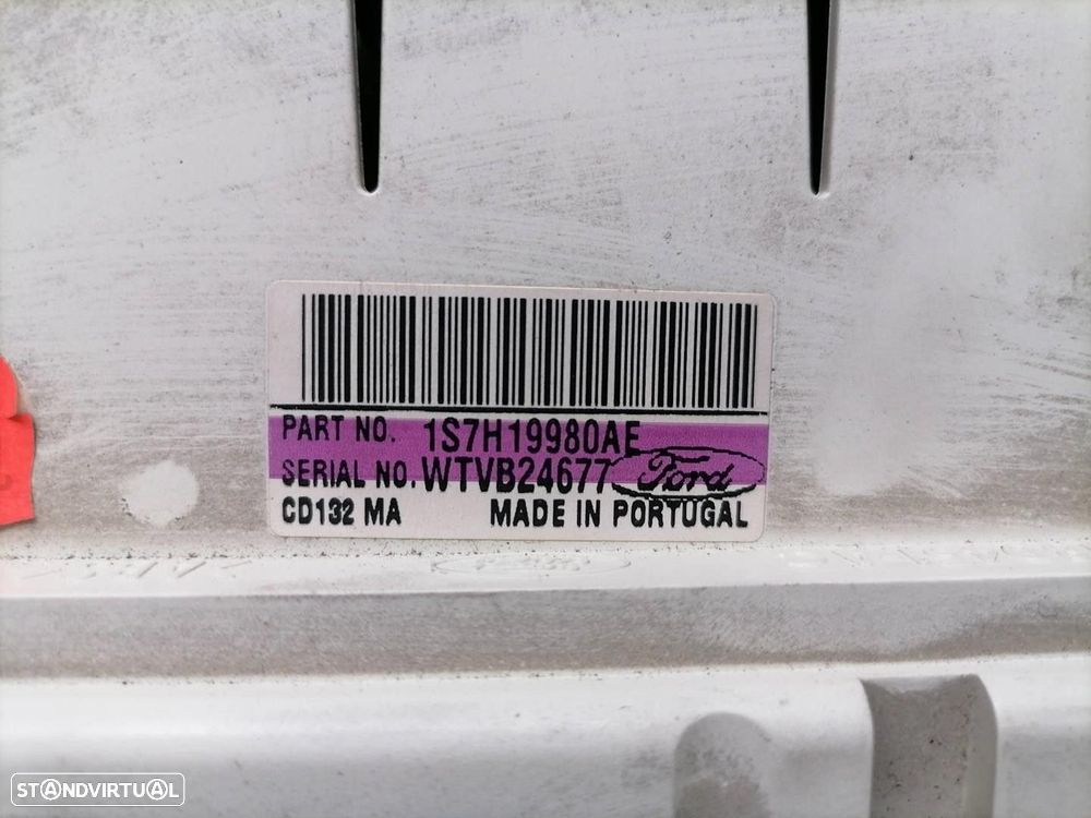 COMANDO SOFAGEM / AR CONDICIONADO FORD MONDEO III SEDAN 2001 -1S7H19980AE - 2