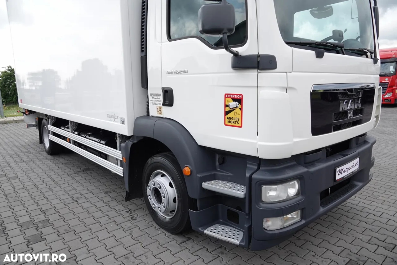 MAN TGM 12.290 / 4x2 / FRIGIDER 6.5 M / THERMO KING T-600 R UNIT / LIFT DE ÎNCĂRCARE DHOLLANDIA / IMPORTAT - 5