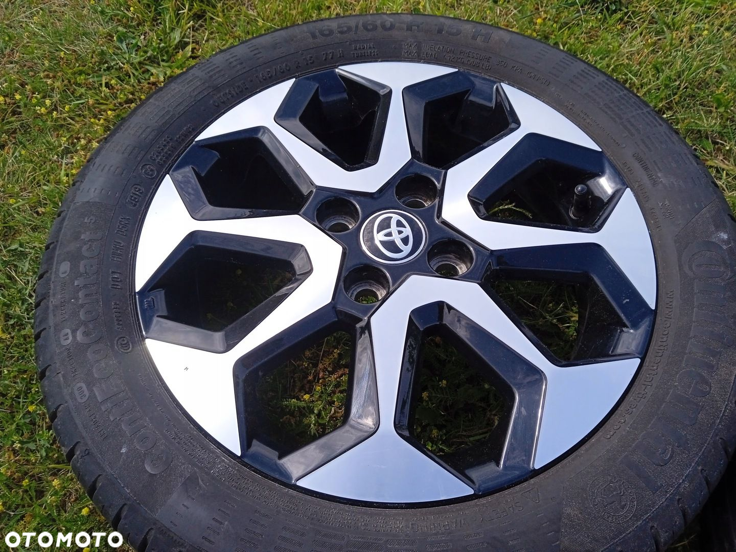 felgi aluminiowe 4x100 Toyota Aygo Citroen C1Peugeot 108 Opony lato 7mm - 6