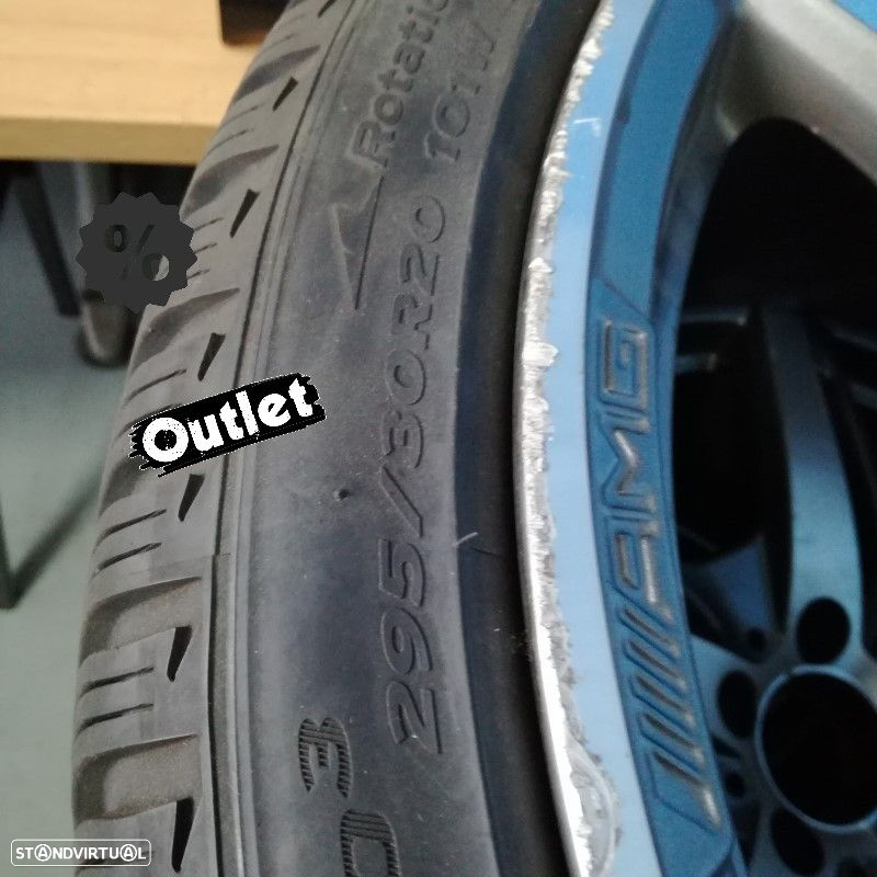 R149417D1 4 JANTES ORIGINAIS AMG COM PNEUS - 7