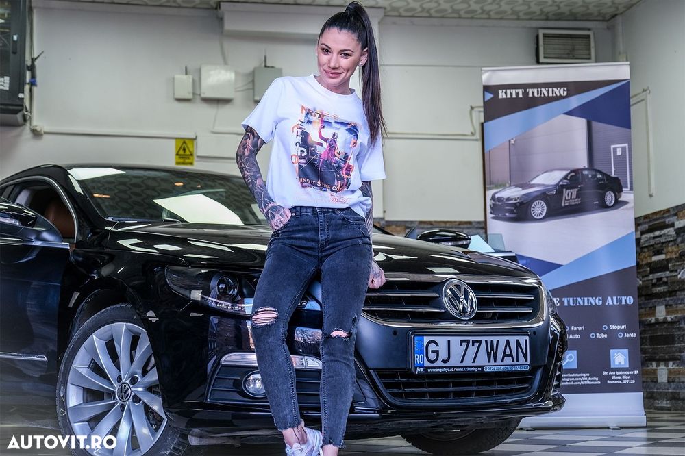 Tricou Tuning Legal Alb XL - 3