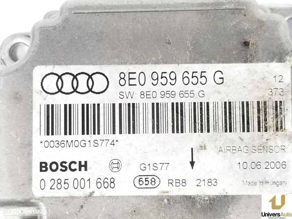 CENTRALINA AIRBAG AUDI A4 AVANT 2006 -8E0959655G - 5