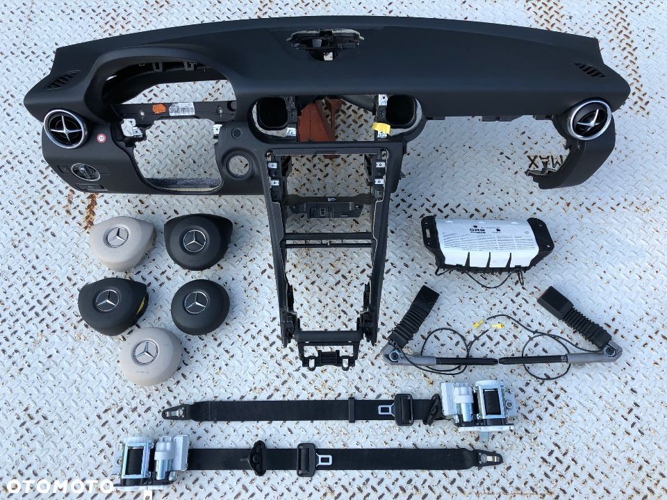 MERCEDES SLK W172 DESKA KONSOLA KOKPIT PULPIT PÓŁKA PARAPET AIRBAG - 4