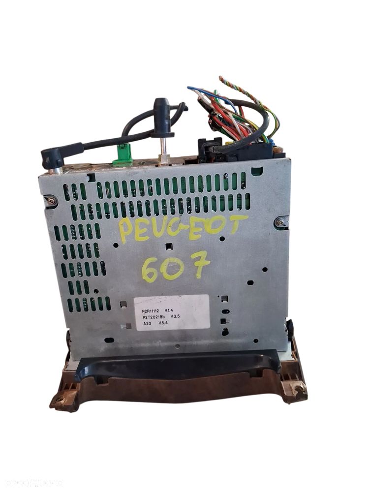 RADIO PEUGEOT 607 96435880 CLARLON - 3