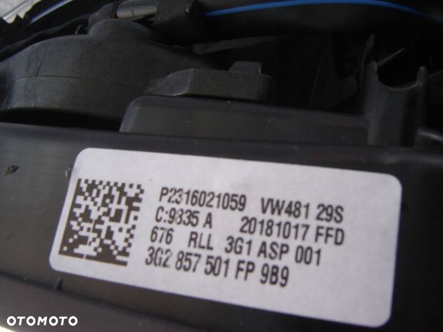VW PASSAT B8 LUSTERKO ZEW KAMERA NOWE 3G2857501 FP - 3