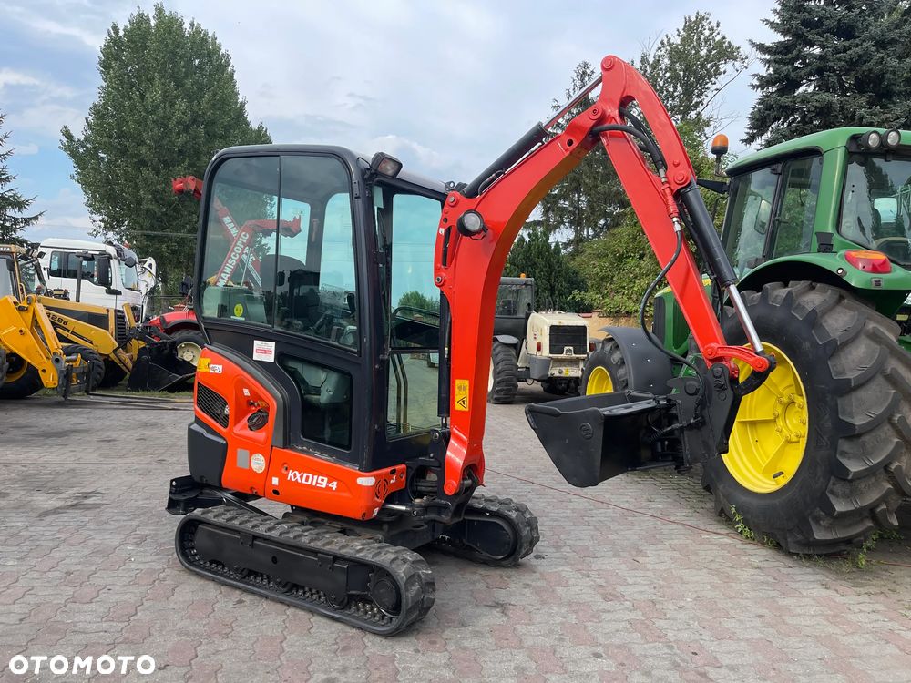 Kubota Minikoparka Kubota KX019-4 Idealny stan z Niemiec 2 łyżki 2017 ROK BRUTTO Piękna - 5