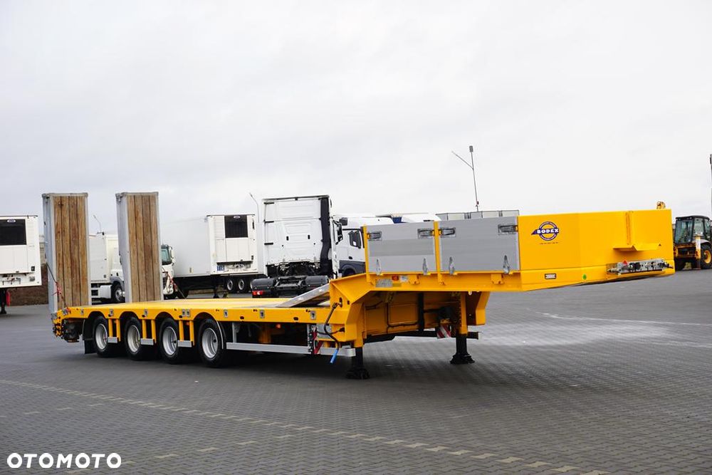 Bodex / NISKOPODWOZIOWA / 4 OSIE / NAJAZDY / 2 X OŚ SKRĘTNA / DMC 65 000 KG / JAK NOWA - 2
