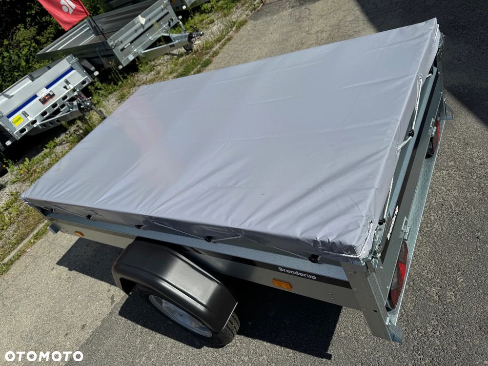 Brenderup 1203S 204x116x35 z plandeką płaską - 7