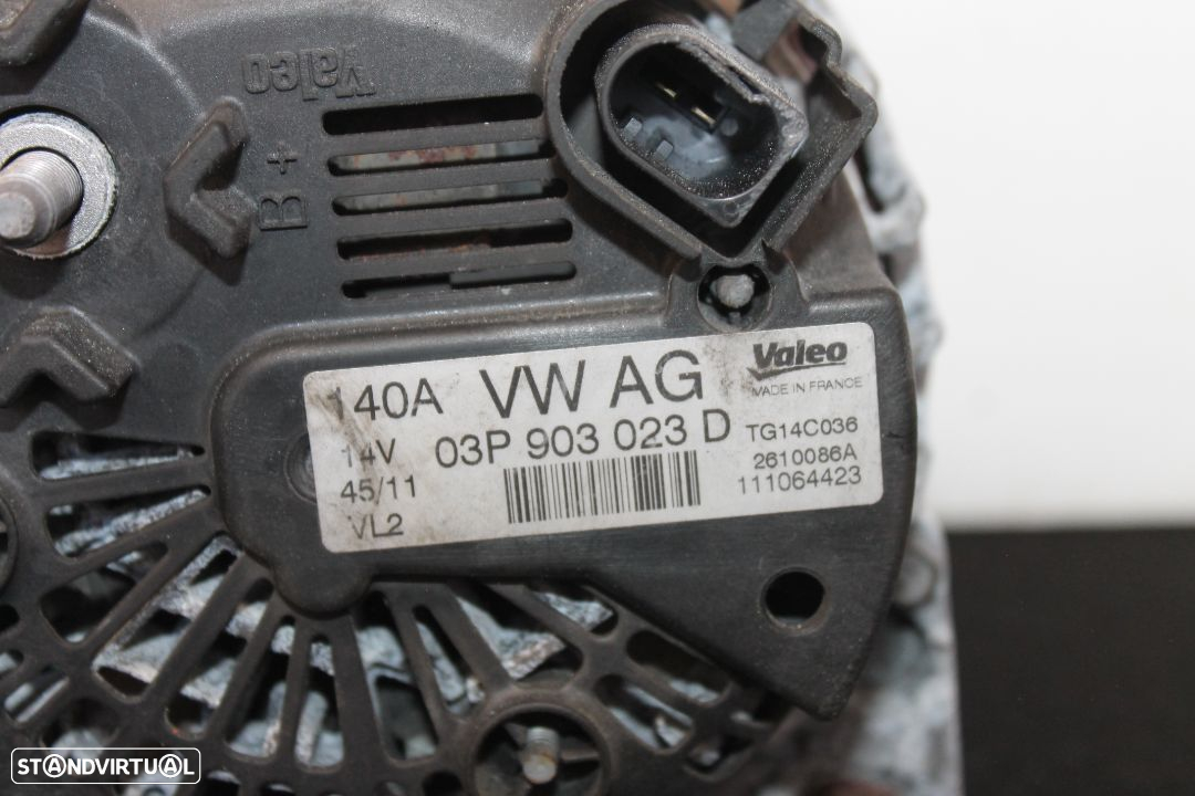 Alternador Volkswagen Polo 1.2 TDI de 2010 - 3