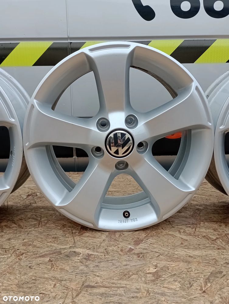 FELGI ALUMINIOWE 5x112 R16 6,5J ET42 VOLKSWAGEN BEETLE CADDY EOS GOLF JETTA PASSAT SCIROCCO SHARAN T4 TIGUAN TOURAN TRANSPORTER T-ROC - 6