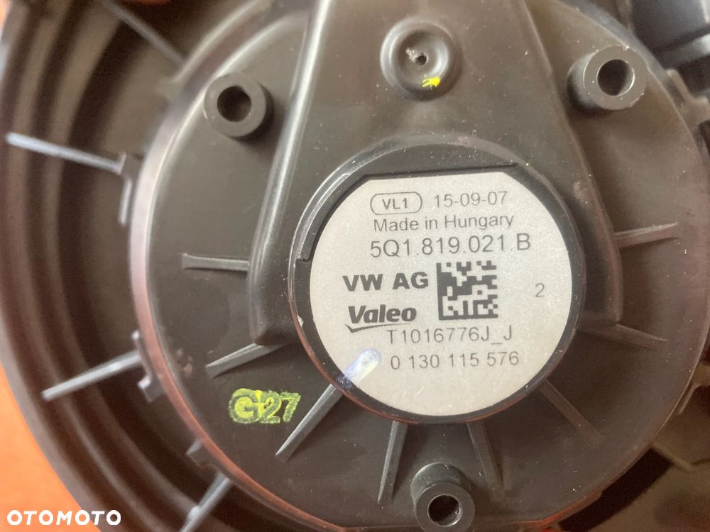 Wentylator dmuchawa 5q1819021b VW Volkswagen Golf VII - 3