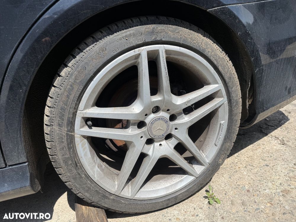 Jante r18 Amg cauciucuri iarna michelin foarte bune dot2023 - 3