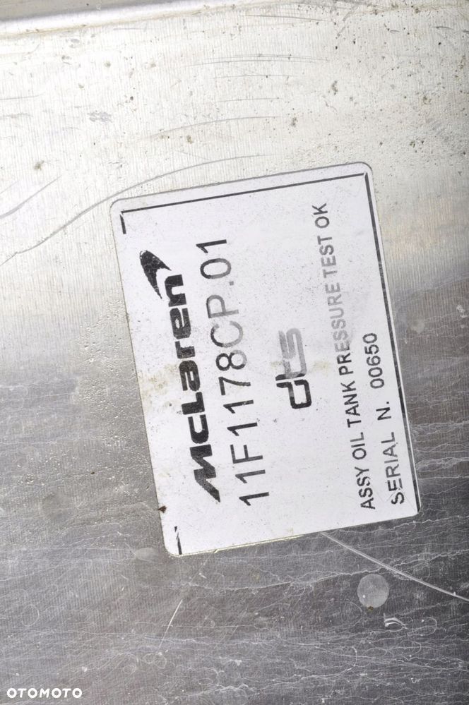 MCLAREN MP4 SPIDER 3.8 ZBIORNIK OLEJU 11F1178CP.01 - 2