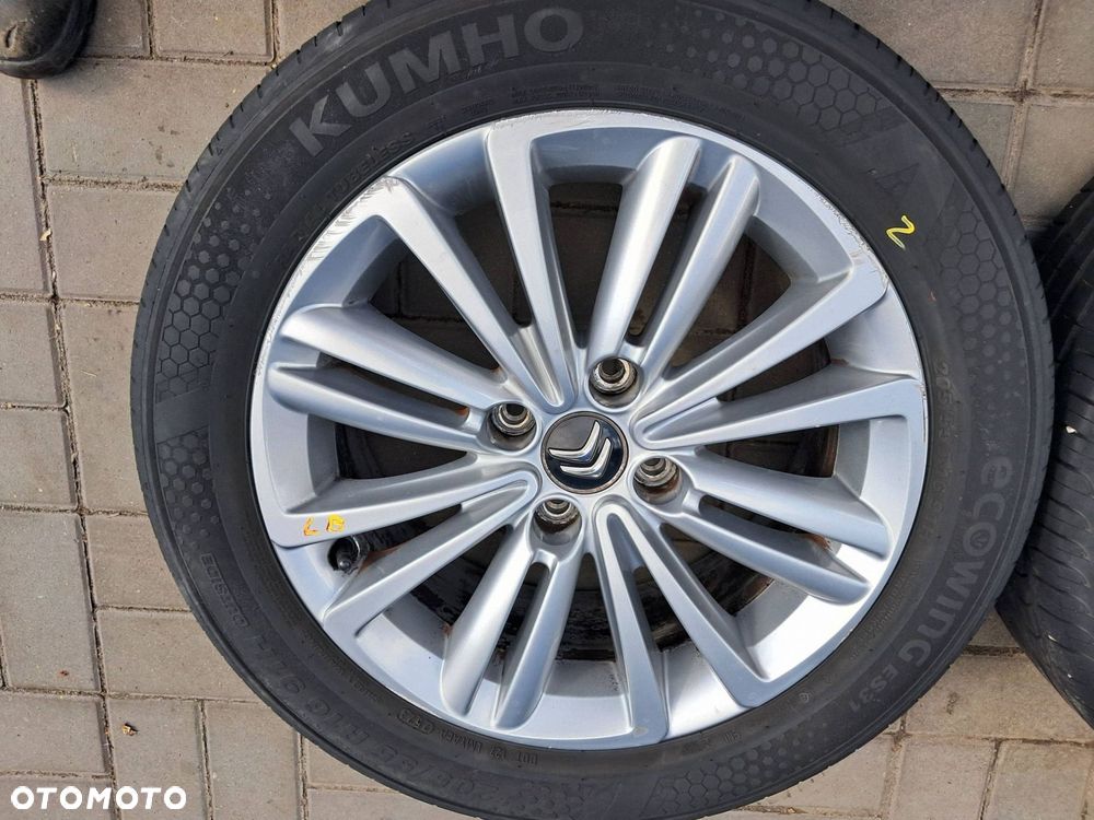 citroen c4 ii b7 felgi aluminiowe 16" 9687802977 4x108 7j et29 205/55r16 - 5