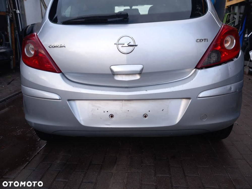 OPEL CORSA D ZDERZAK TYLNY TYŁ 3 DRZWI KOLOR: Z157 - 1