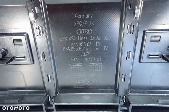 AUDI Q3 II 18- atrapa grill 83A853651E - 7