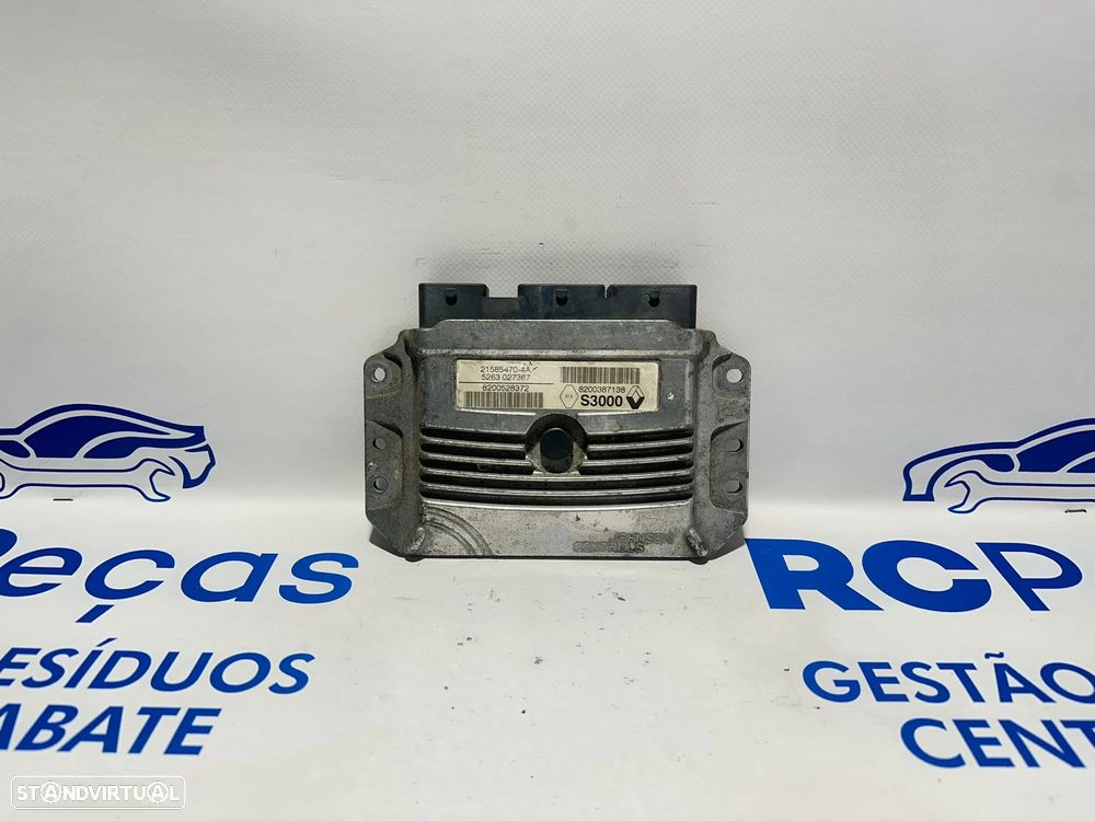 .Centralina Motor Original Siemens Renault 1.6i 16v K4M 8200387138 215842882A 2002 - 2009 - 1
