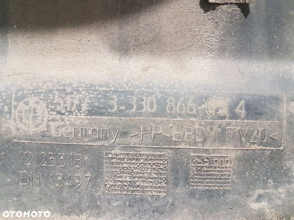 BMW X3 NAKŁADKA NA PRÓG PRAWA PLASTIK - 5