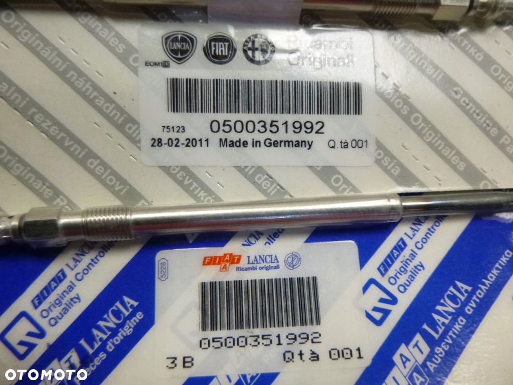 CITROËN JUMPER FIAT DUCATO IVECO DAILY PEUGEOT BOXER ŚWIECA ŻAROWA ŚWIECE ŻAROWE ORYGINAŁ - 4