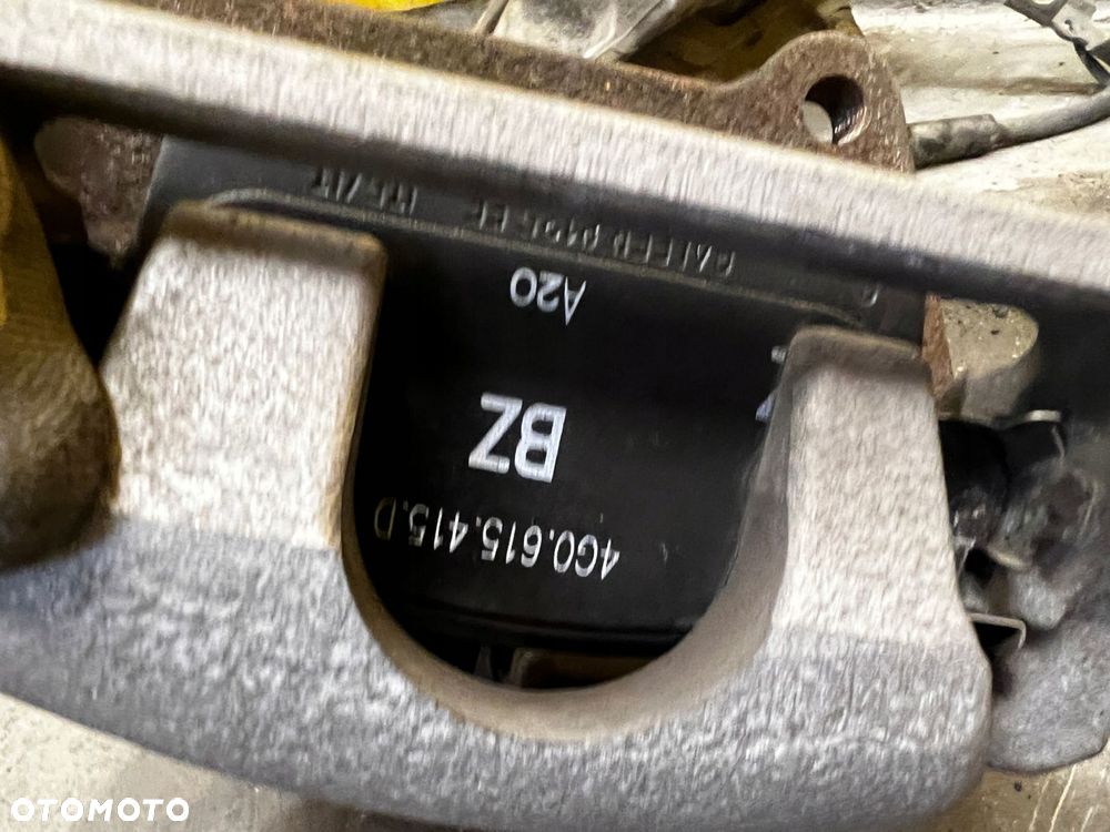 KOMPLET TARCZE ZACISKI KLOCKI HAMULCOWE AUDI A8 D4 - 12