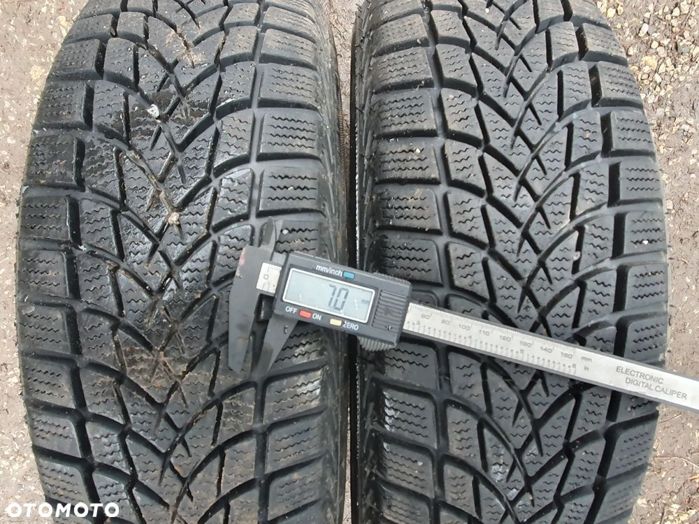 2X DAYTON DW510 185/65R15 OPONA ZIMOWA ZIMÓWKI 2015R 7.0 MM JAK NOWE - 1