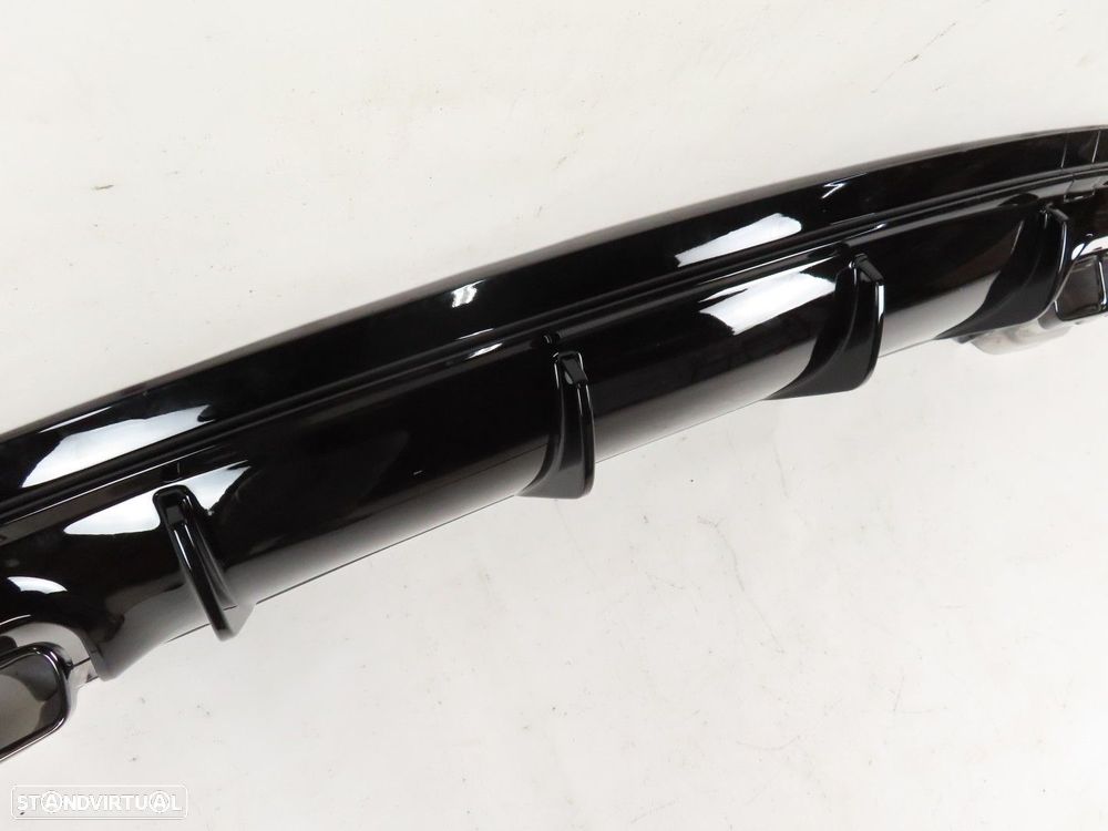 Difusor parachoques com Ponteiras Look A45 Trás Novo/ ABS MERCEDES-BENZ CLA Coup... - 4