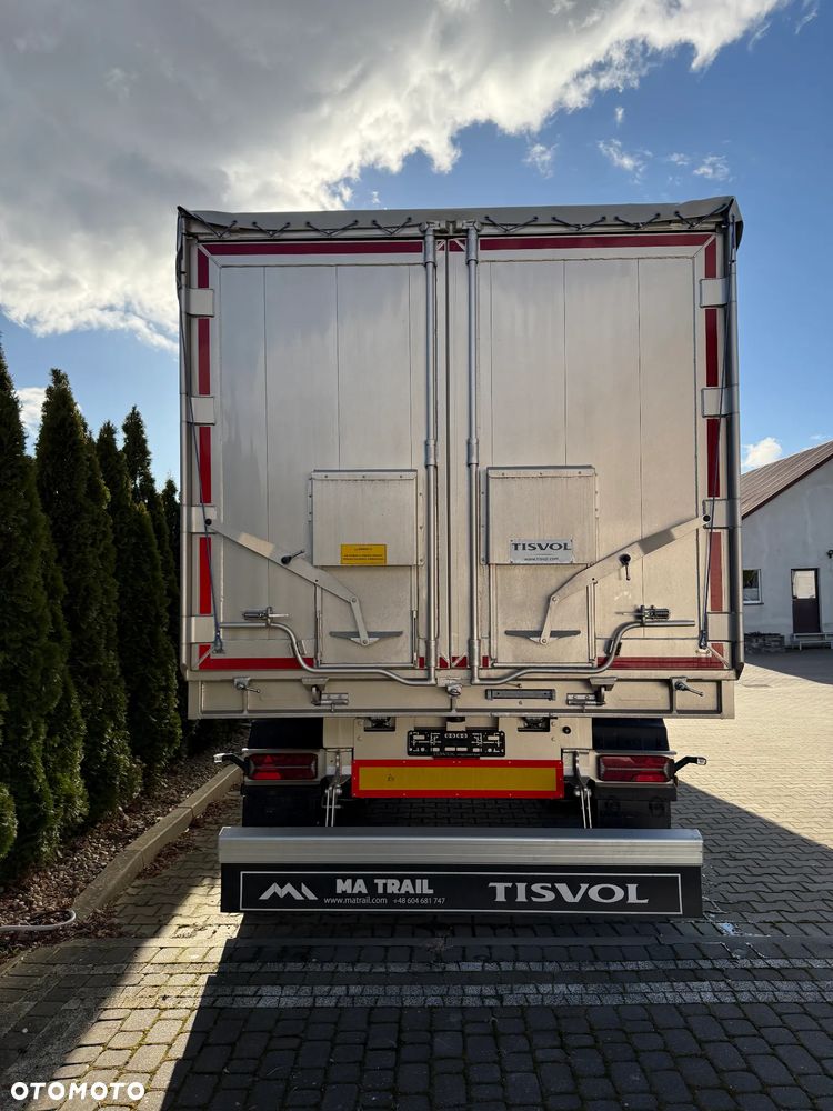 Tisvol V47,3m3 zbożówka klapodrzwi FABRYCZNIE NOWA waga 5520 kg - 7