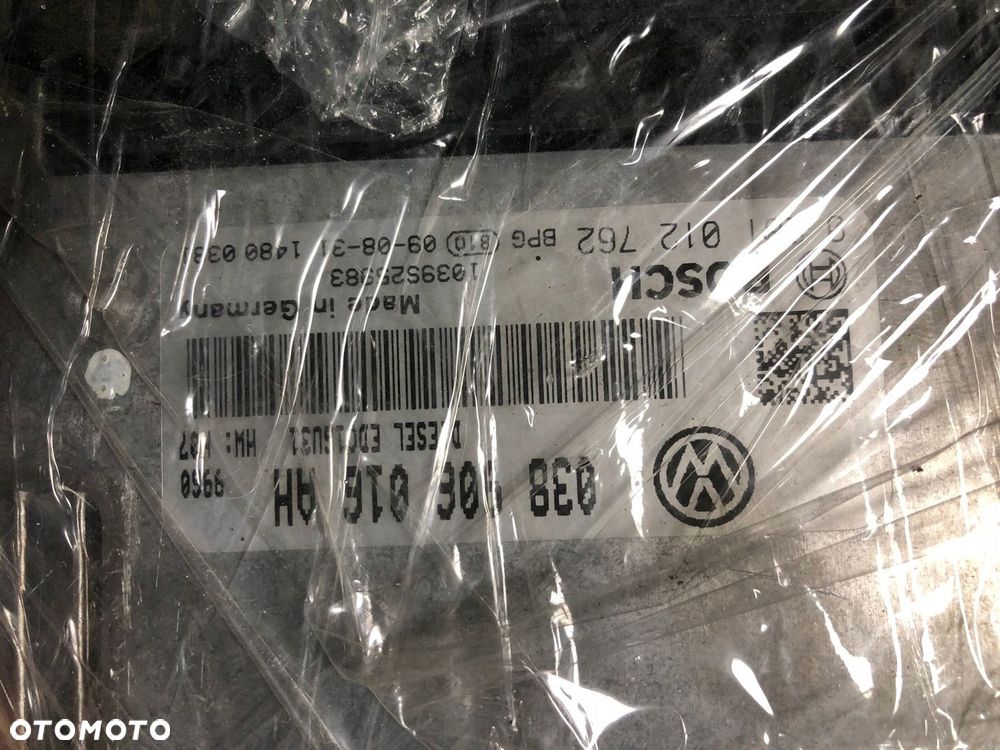 KOMPUTER STEROWNIK SILNIKA VW T5 038906016AH - 1