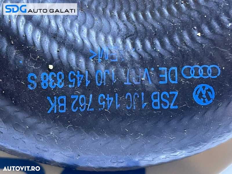 Furtun Conducta Presiune Aer Turbo Turbina Turbosuflanta Audi A3 8L 1.9 TDI ASZ 131 CP 1997 - 2003 Cod 1J0145762BK [D0501] - 4