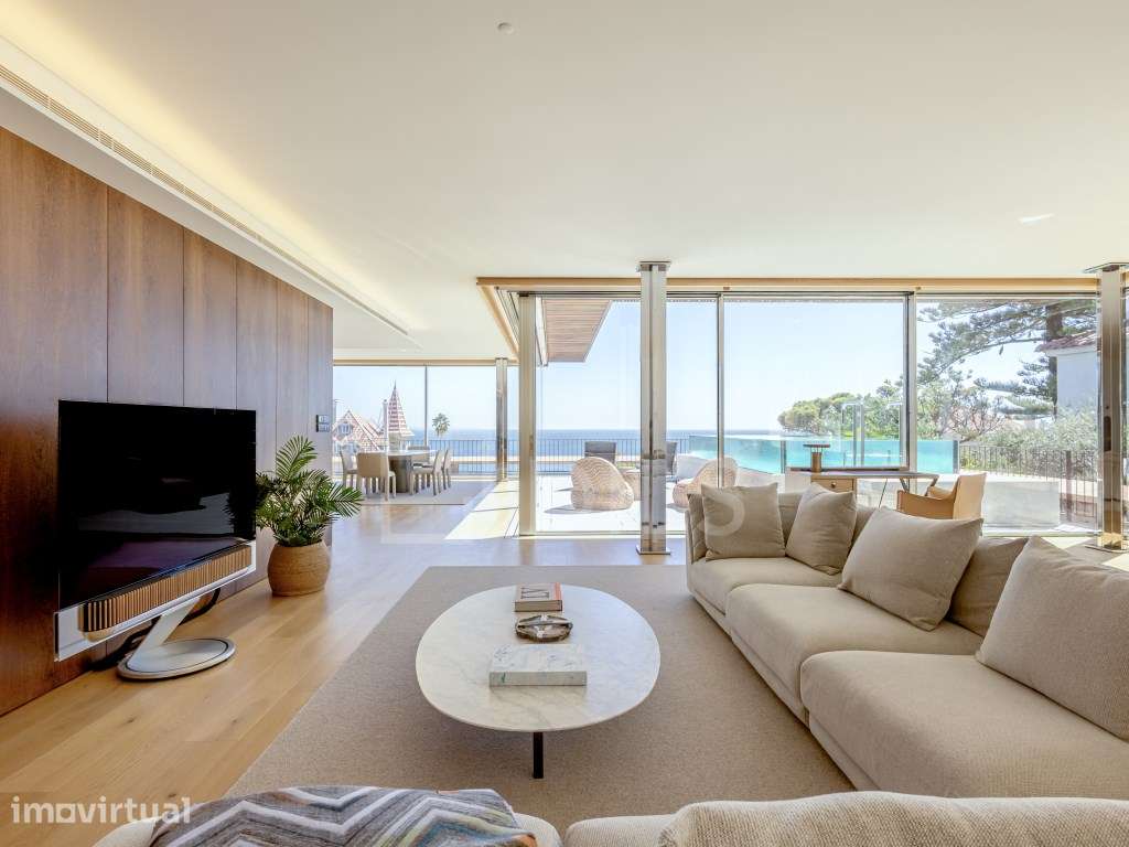 Apartamento T3, Monte Estoril, vista mar e piscina privativa - Grande imagem: 5/32