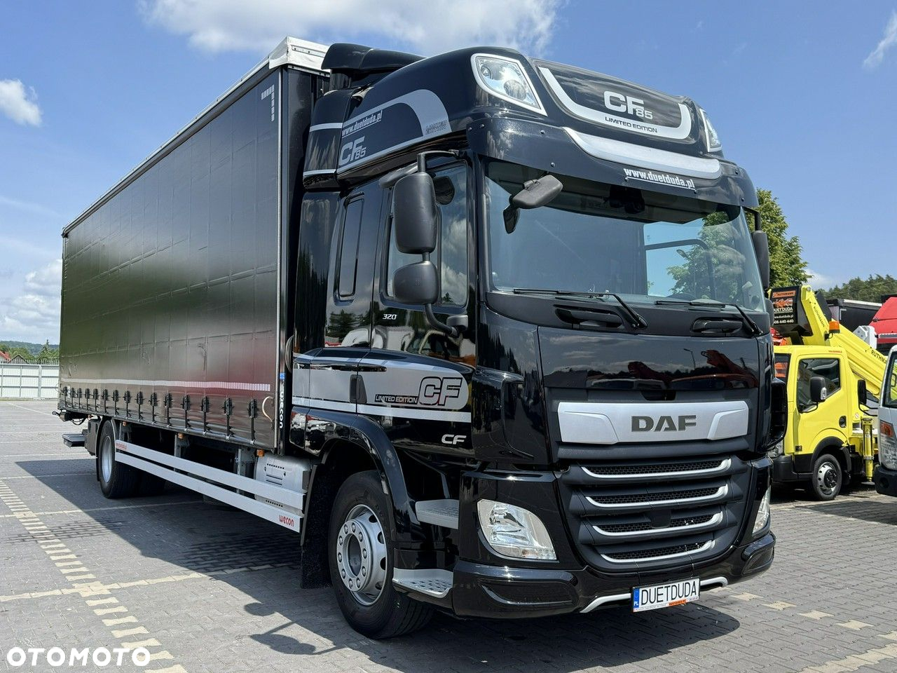 DAF CF 320 E6 Winda Firana Tył Drzwi Dach Zsuwany Długi 9.40m - 4