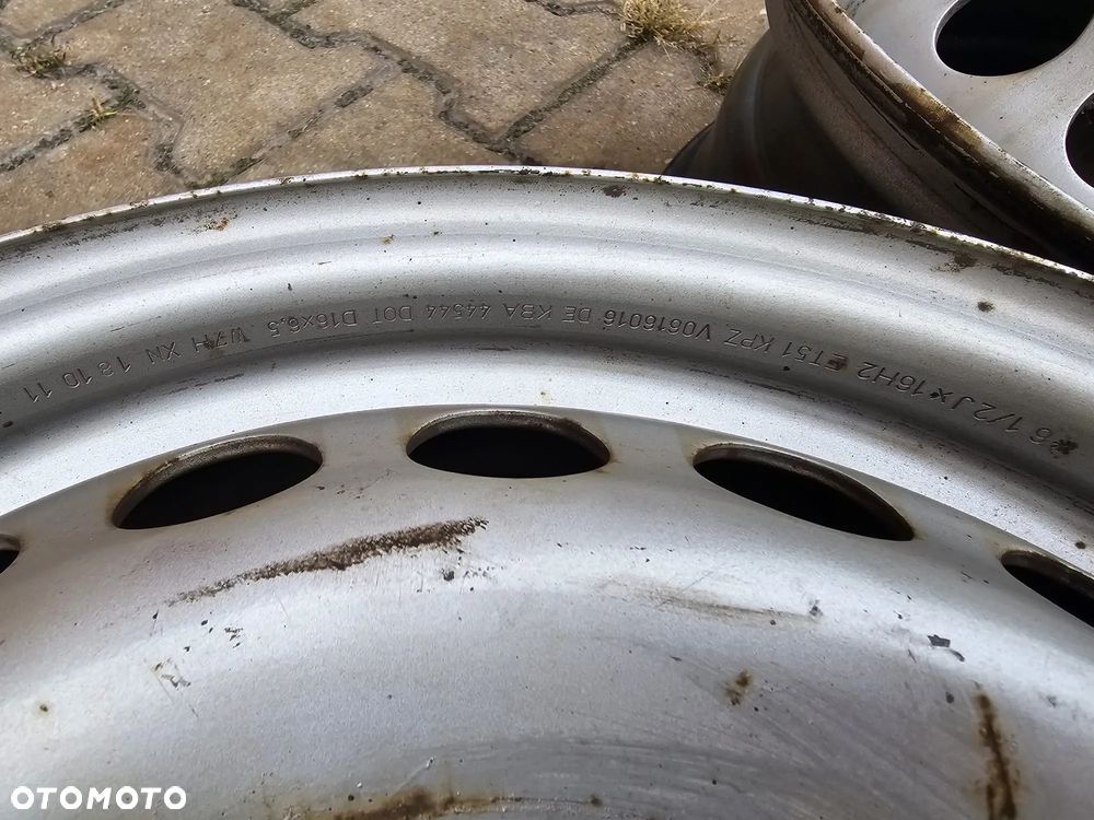 (S3) Felgi stalowe 16'' Volkswagen OE T5 T6 / 6,5Jx16 ET51 5x120 - 7