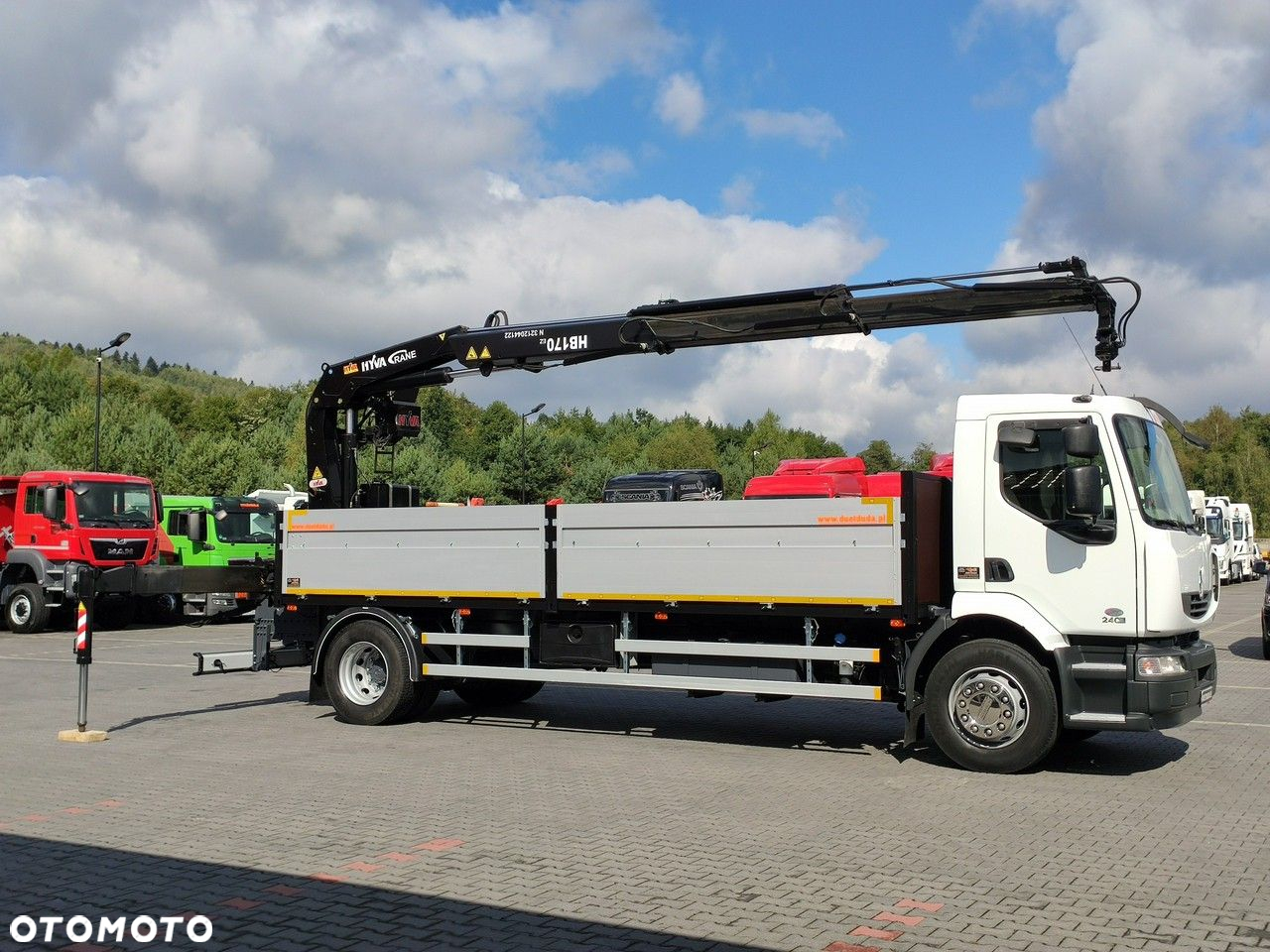 Renault Midlum 180.240DXI + HDS HYVA HB170E2 Udzwig 3.6Tony - 5
