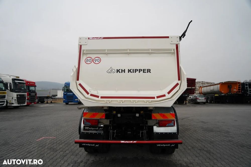 MAN TGS 41.460 / 8X8 / ​​​​BASCULĂ SPATE / KH KIPPER / MANUALĂ / NAVI / EURO 6 - 18