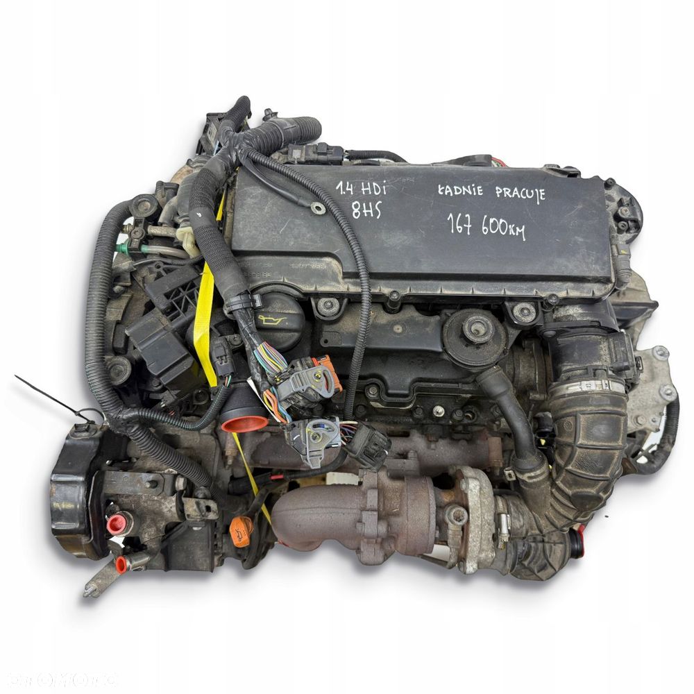 SILNIK Citroen Nemo Peugeot Bipper Tapee 1.4 HDI 68KM diesel kompletny 8HS - 5