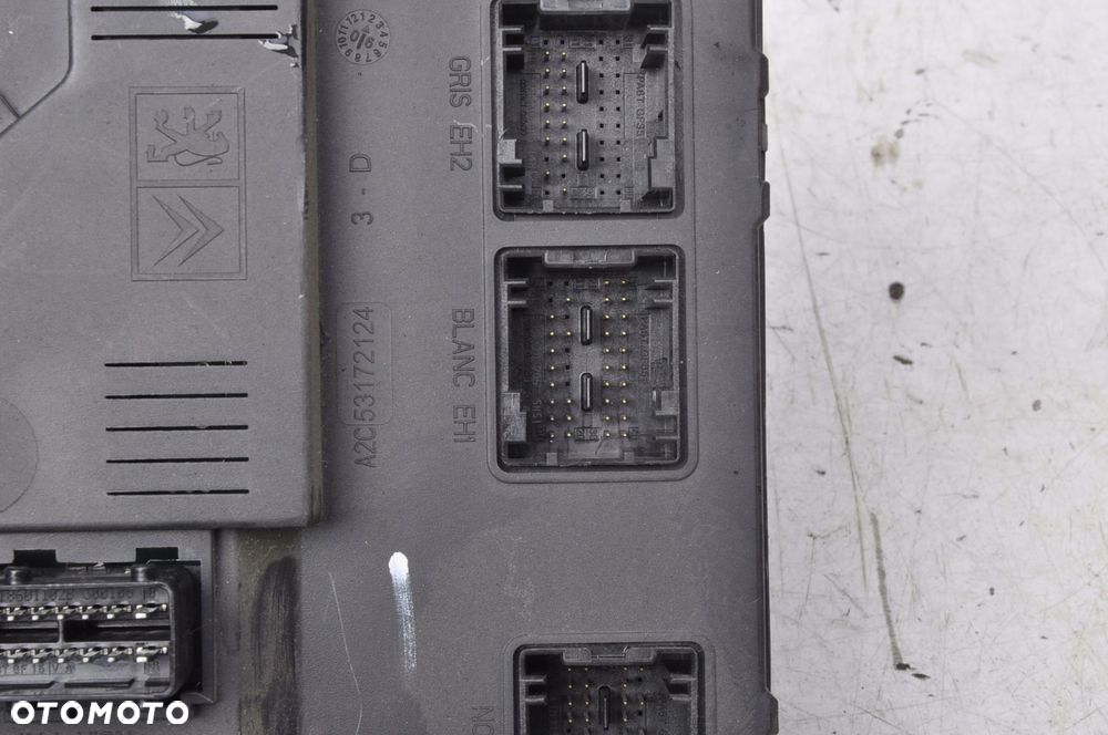 PEUGEOT 407 SKRZYNKA MODUŁ BSI 9662463580 - 4