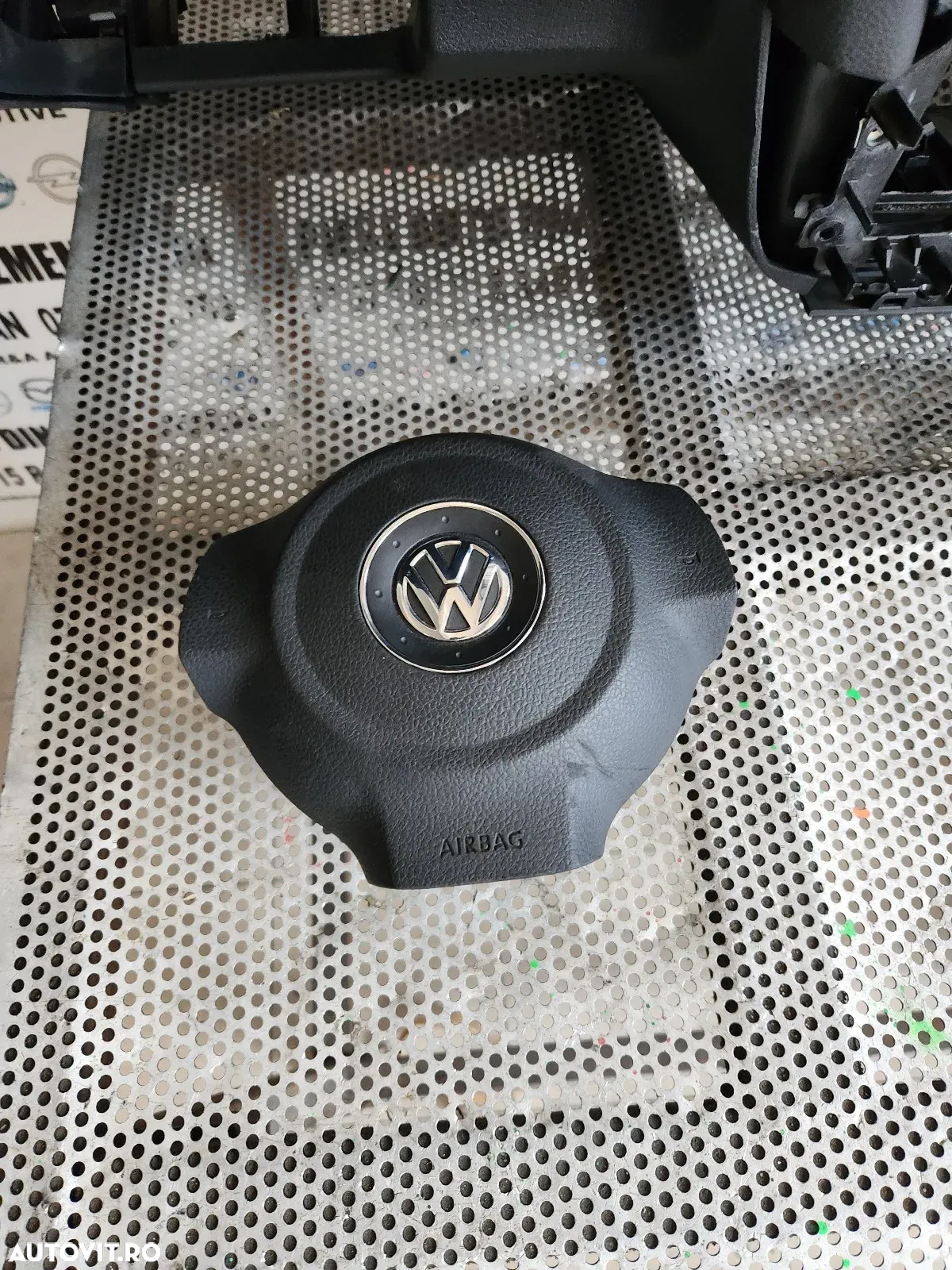 Plansa Bord Airbag Sofer Airbag Pasager Vw Golf 6 VI Volan Stanga Europa - 8