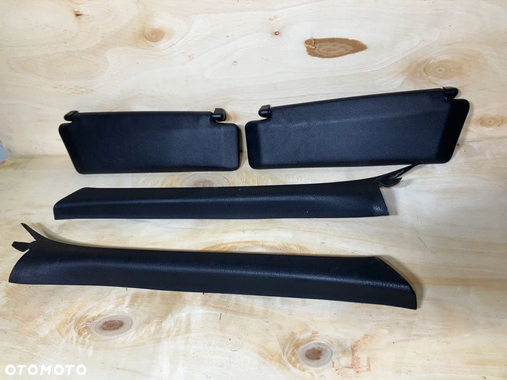SŁUPKI A BMW E36 CABRIO POSZYCIA SŁUPKÓW SŁUPEK MASKOWNICA LEWY PRAWY SŁONECZNIK OSŁONA PRZECIWSŁONECZNA KLAPKA 1977760 1977759 - 4