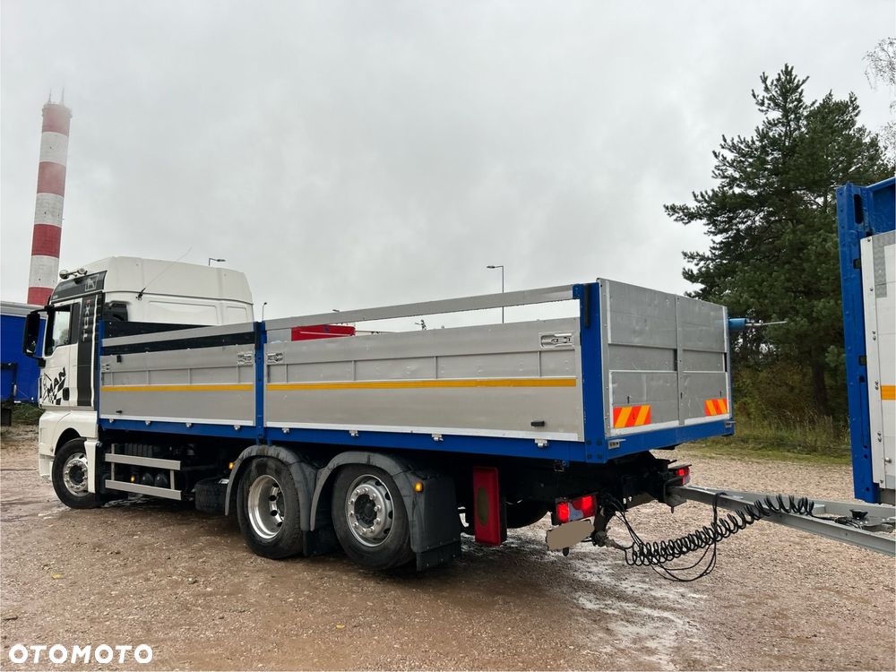 MAN TGX Tandem 1m burty TOP KOMPLET / ALUFELGI / zarejestrowany gotowy do pracy / przyczepa 18t / FULL OPCJA / 26.420 26.460 26.500 26.400 26.440 26.480 26.510 460 500 - 8