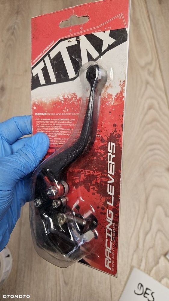 Klamka Sprzęgła Titax TX LS-A 21 Short Silver CNC Aluminium Yamaha R1 / FZ1 / FZ6 - 7