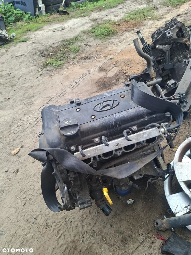 KIA RIO III HYUNDAI I20 I30 IX20 KOMPLETNY SILNIK 1.4 16V G4FA 1 FAZA 109KM