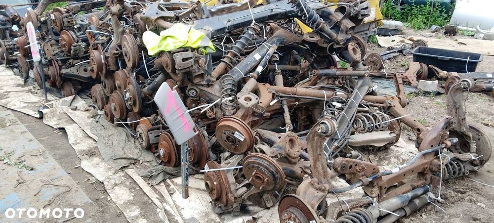 BELKA OŚ ZAWIESZENIA TYŁ BĘBNY BEZ ABS SKODA FABIA I HB 5D ID: 236757 - 7