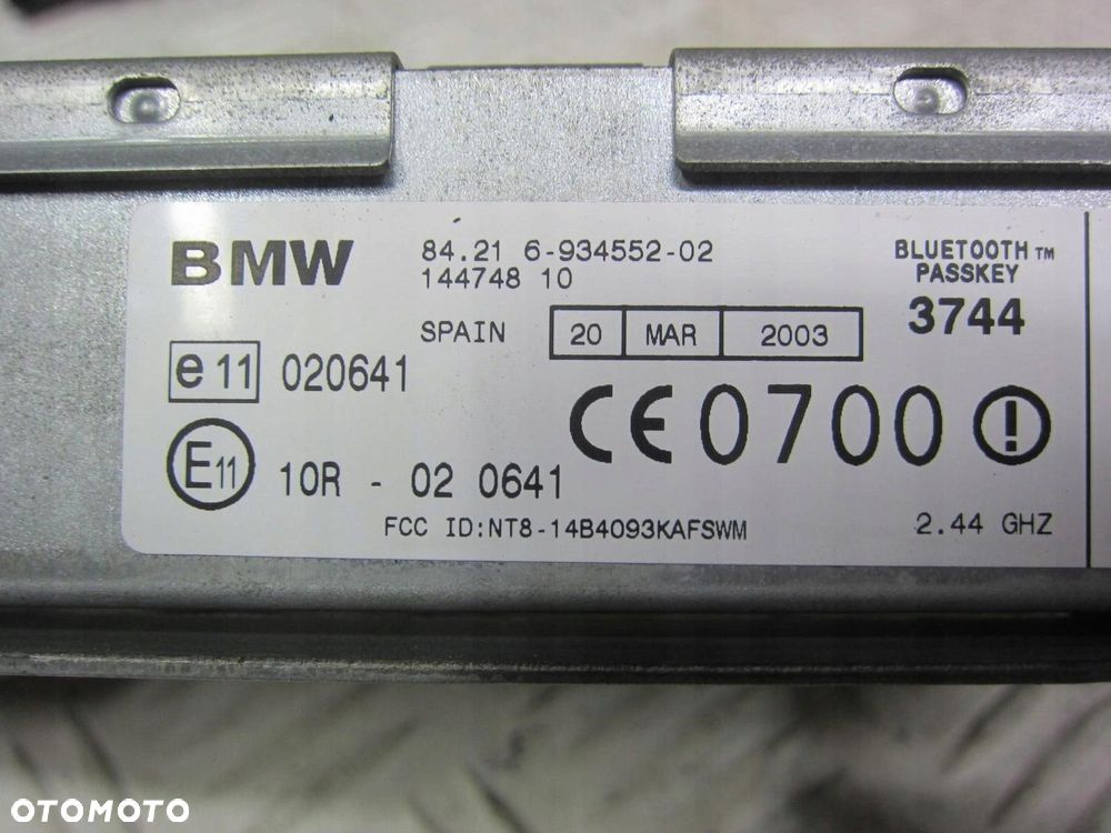 BMW E46 X5 E39 MODUŁ STEROWNIK ULF BLUETOOTH - 5