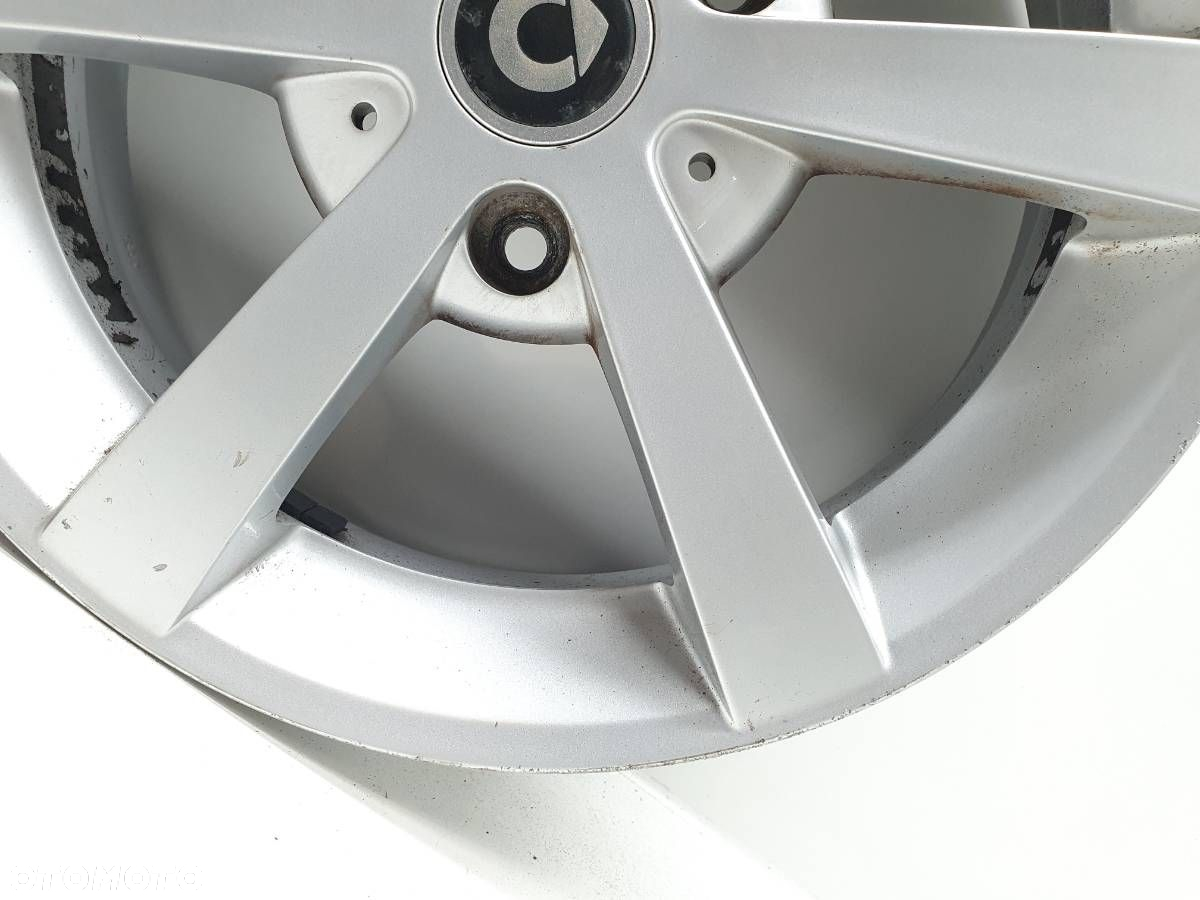 FELGA ALUMINIOWA 15 PRZÓD SMART FORTWO 450 451 3X112 5J ET34 A4514010302 - 5