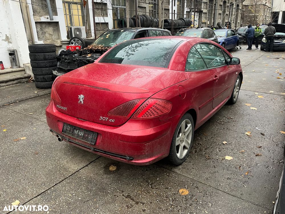Dezmembrez Peugeot 307 cabrio visiniu 2008 2.0 benzina facelift xenon - 4