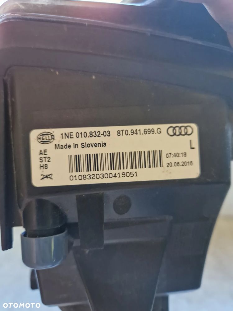 Audi A5 8T0 Lift S line Halogen Lewy Lampa przeciwmgielna Lewa - 4